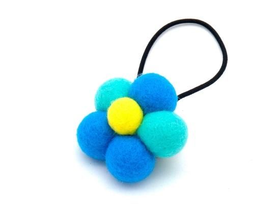 【ひつじフェルト】ヘアゴム♡サンプル♡キッズ　ベビー　セミオーダーメイド 楽天市場】7daysプチヘアゴム【SEIKO TSUCHIMOTO】出産祝 内祝