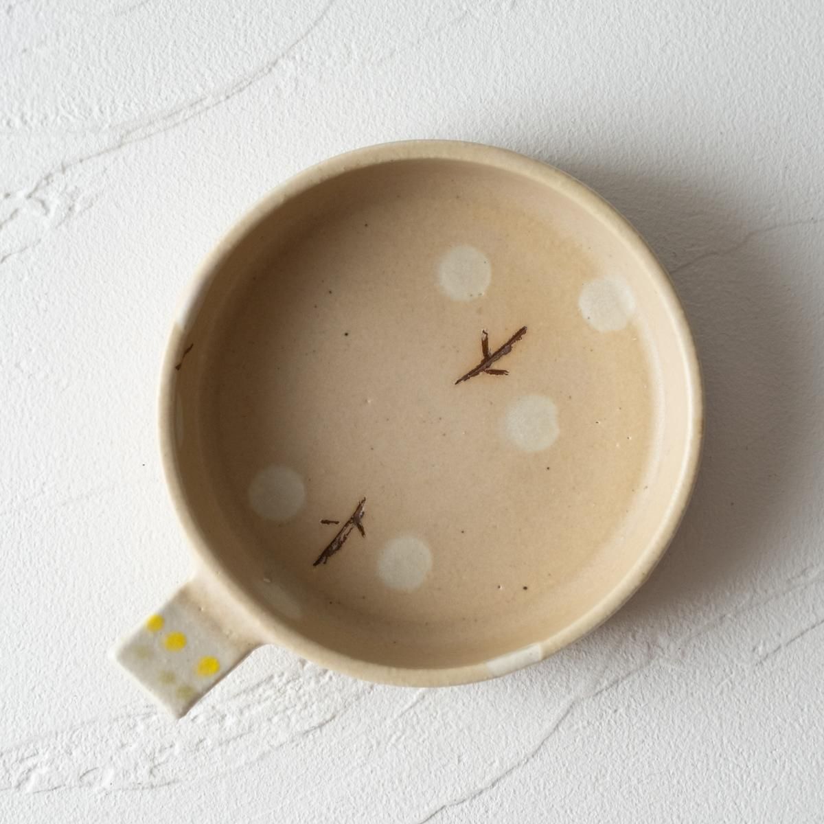 【新品未使用】原田晴子　ポットとDip Dish / りんごの2点 原田晴子 | うつわと道具 うわのそら