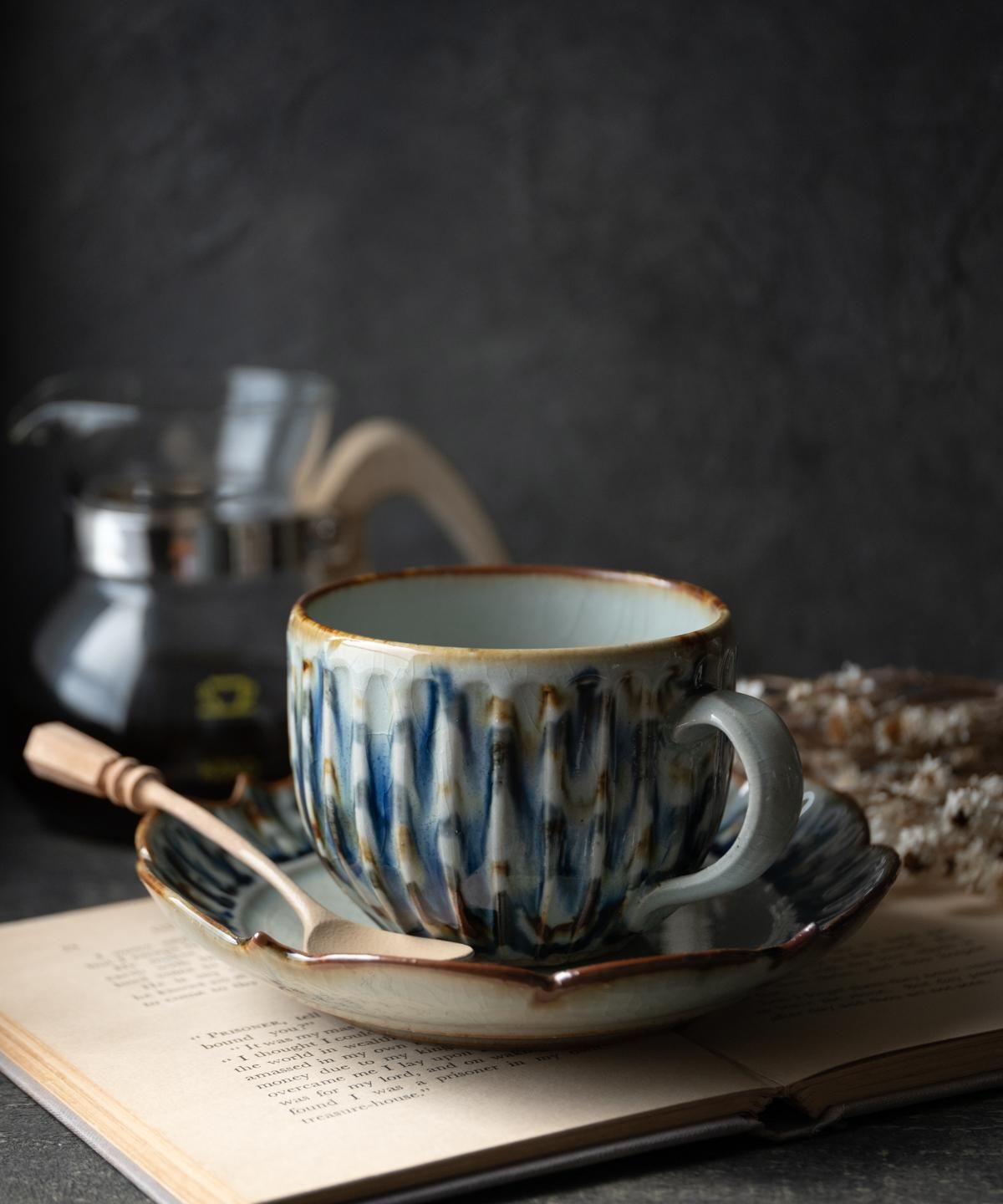 松田あきこ作品うつわカップとソーサー