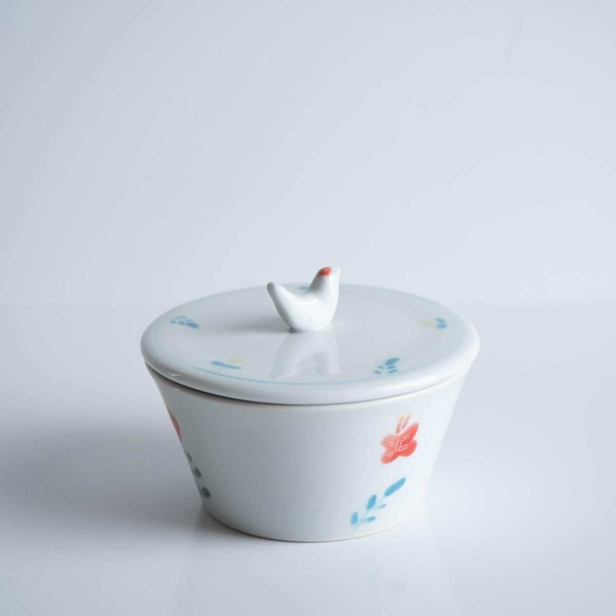米満麻子 春色／蓋物／小