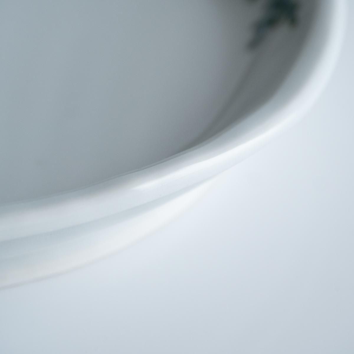 米満麻子さん　ちょうちょう模様の楕円形皿2枚セット 米満麻子 蝶／楕円皿