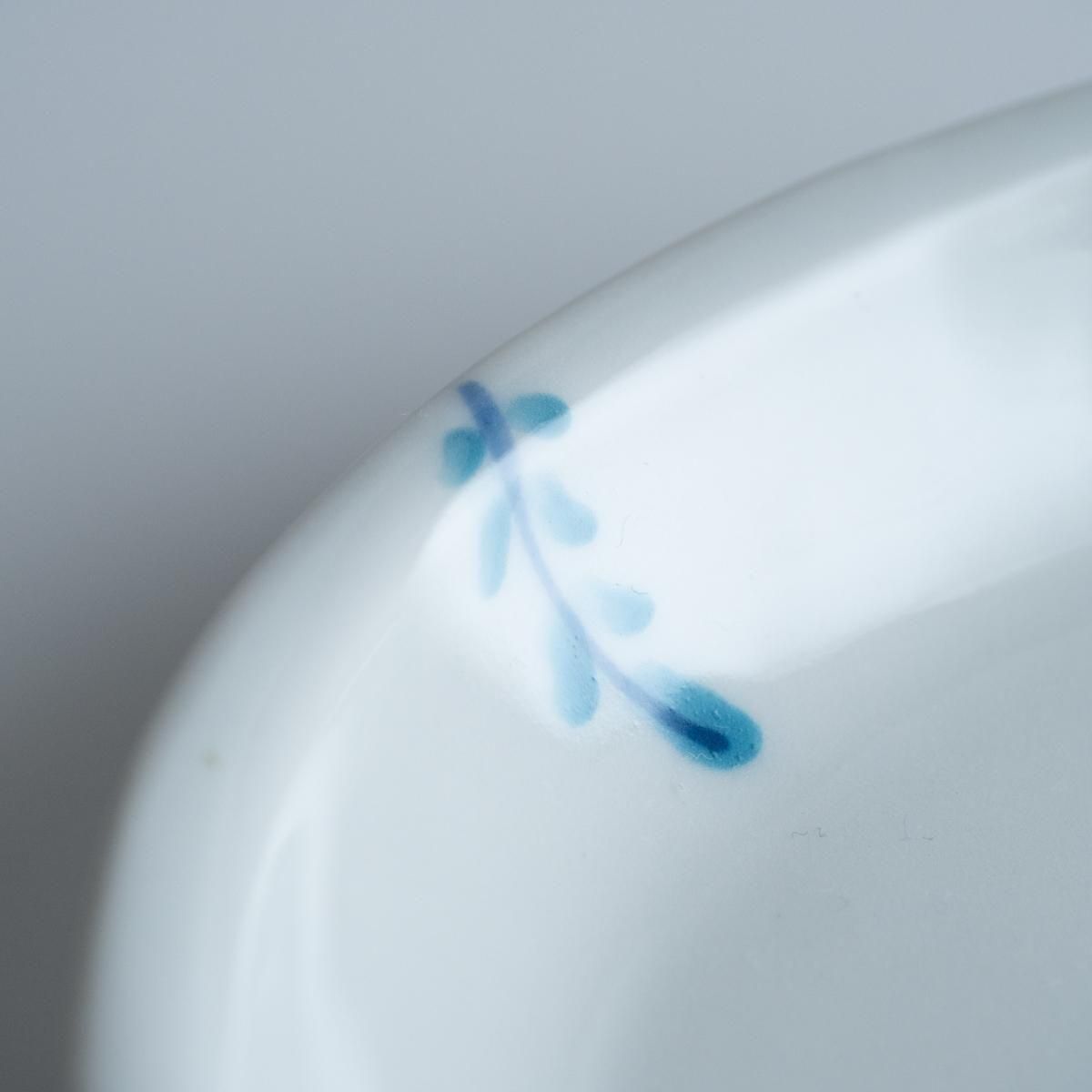 米満麻子 蝶／楕円皿