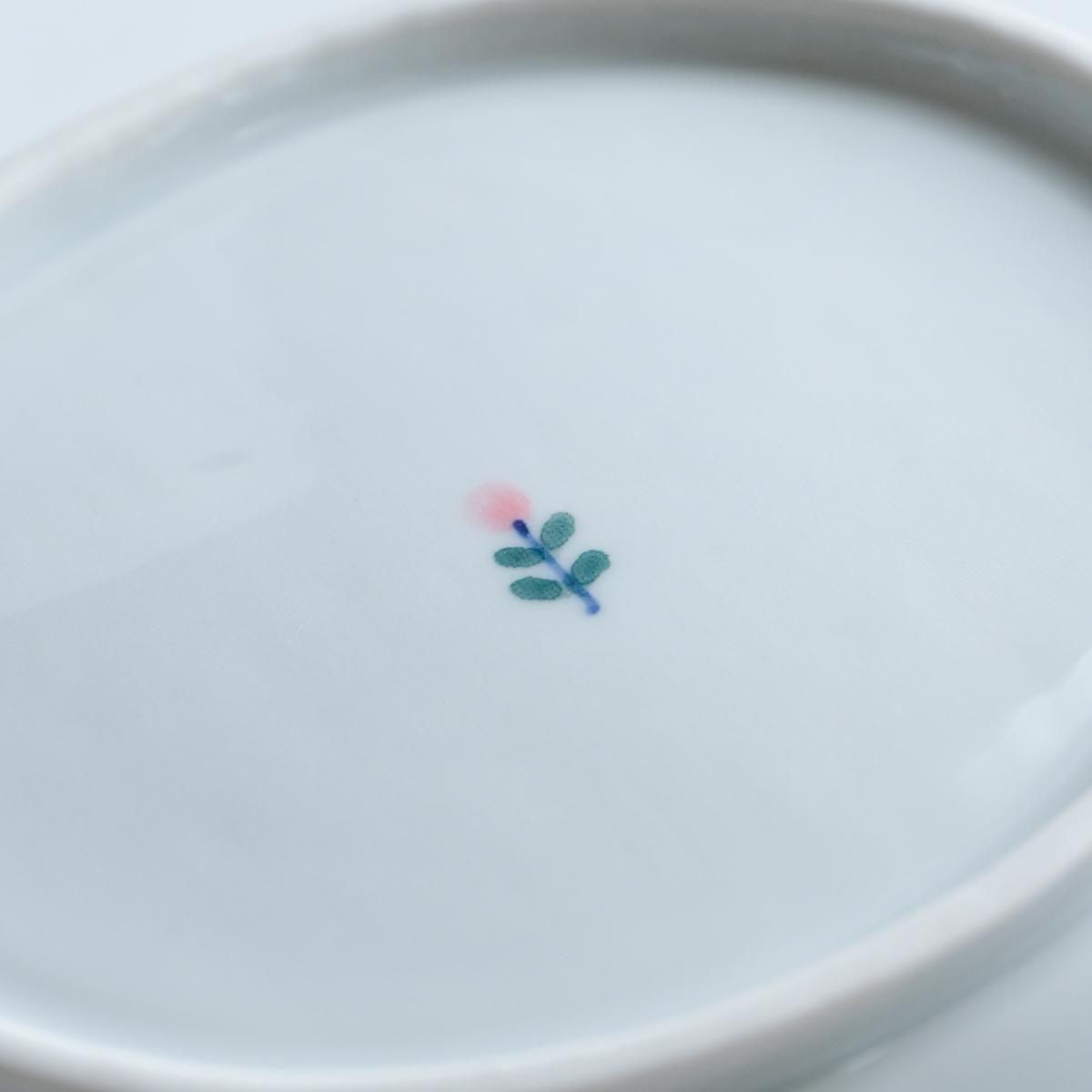 米満麻子 蝶／楕円皿