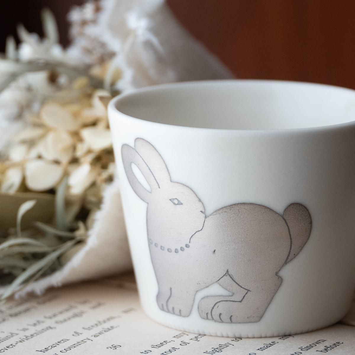 竹村聡子 銀獣猪口／ウサギ／昼 - alltid｜オルティッド 暮らし
