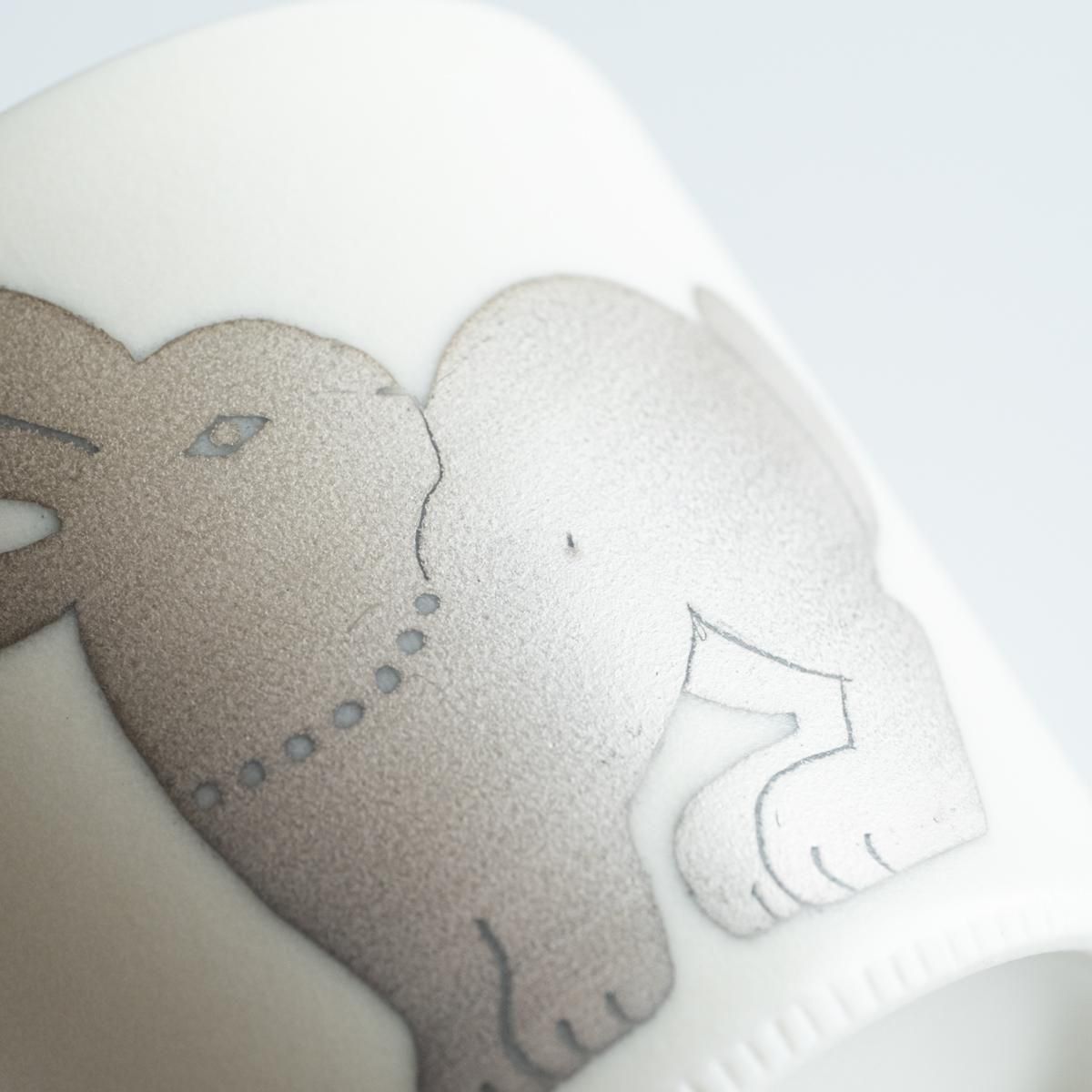 竹村聡子　六角香合　銀獣シリーズ　うさぎ 竹村聡子 六角香合 銀獣シリーズ うさぎ 竹村聡子 六角香合 銀獣