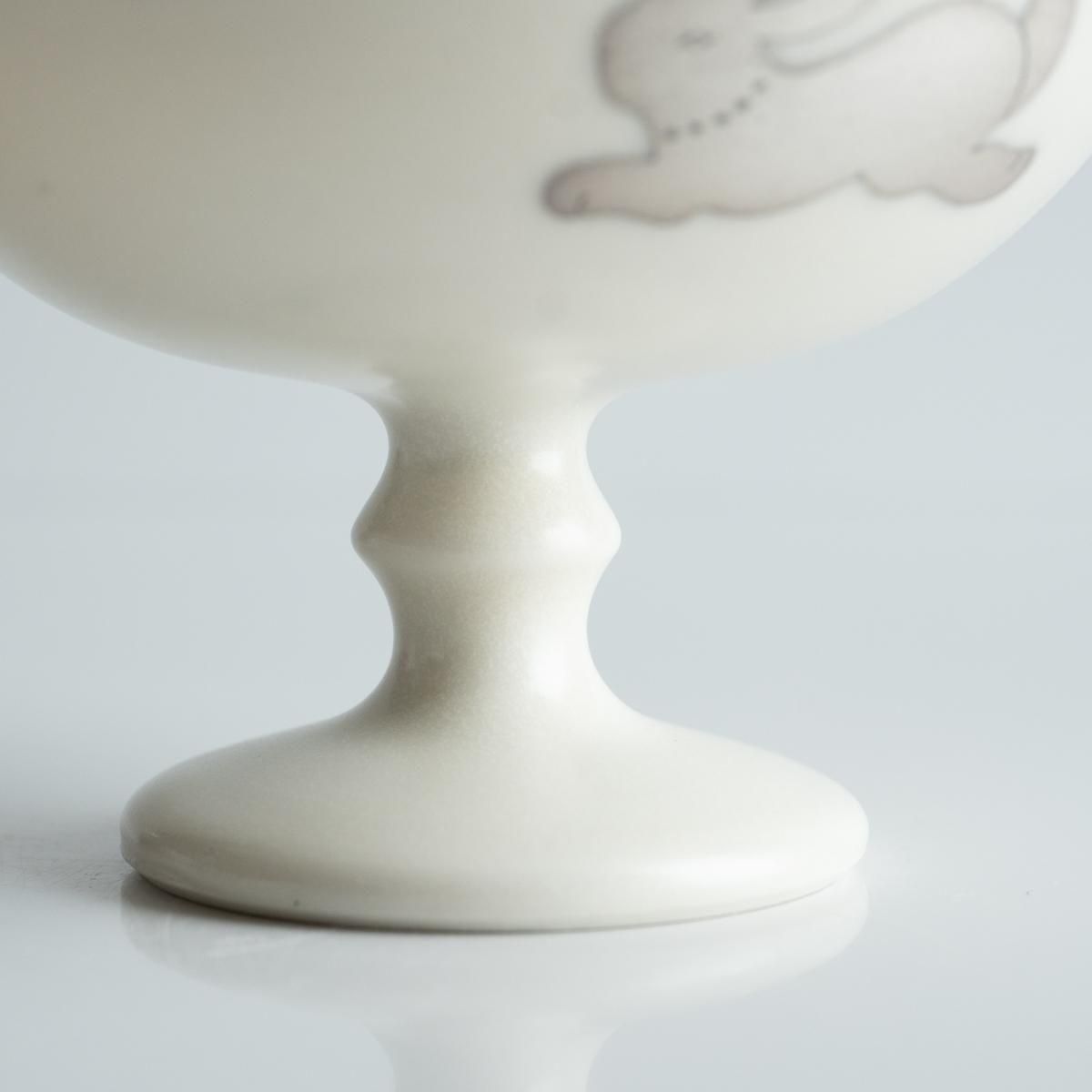 竹村聡子 銀獣高杯／ウサギ／昼 - alltid｜オルティッド 暮らし