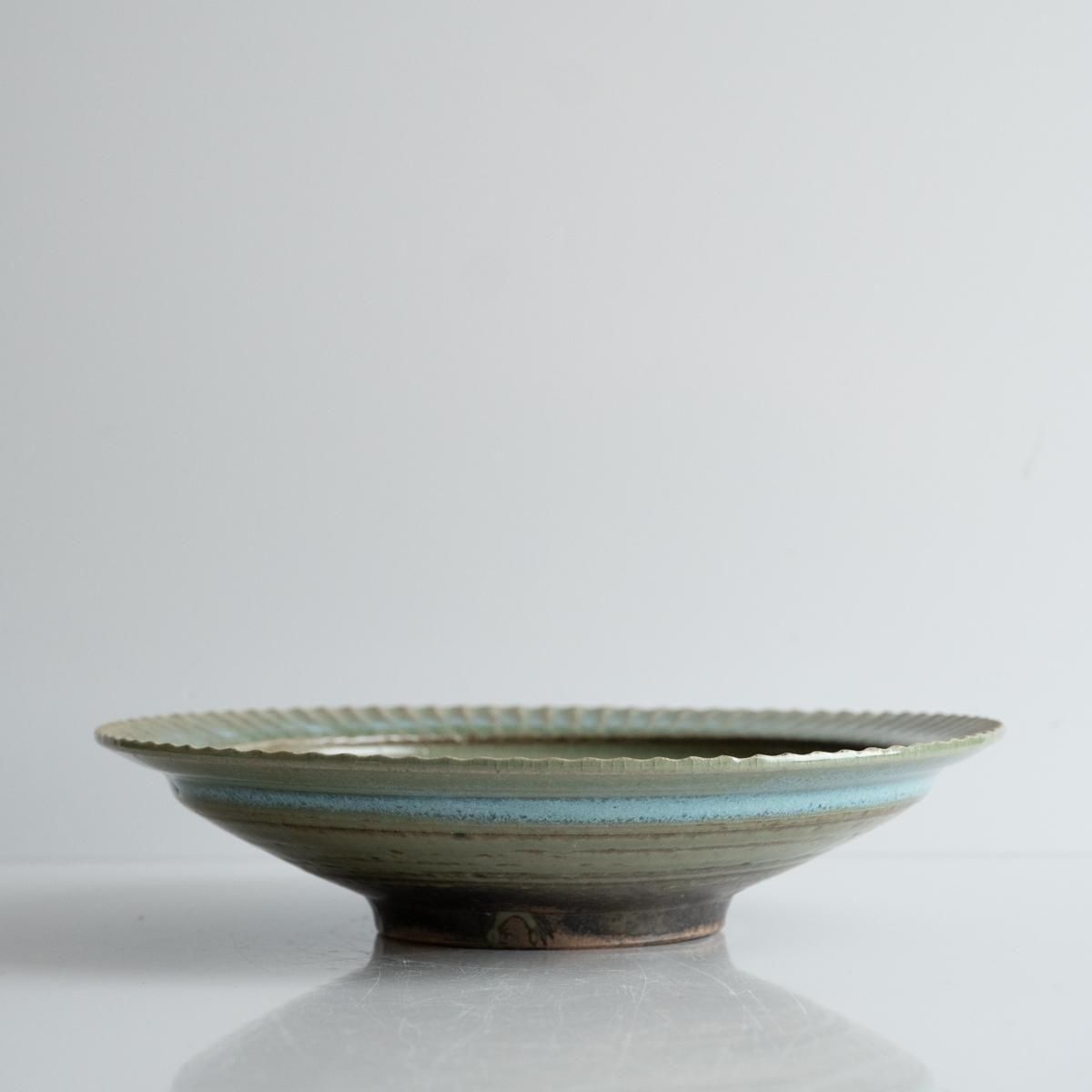 市野耕 灰釉／七寸リム鉢 - alltid｜オルティッド 暮らしの道具