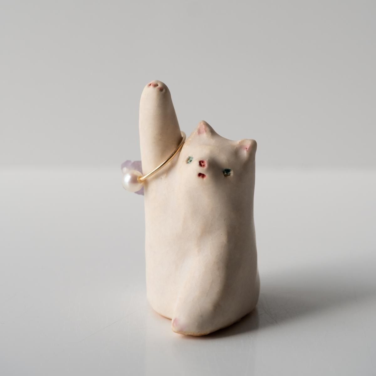 �������ߤ��Ϥ롡cat ring holder ����D