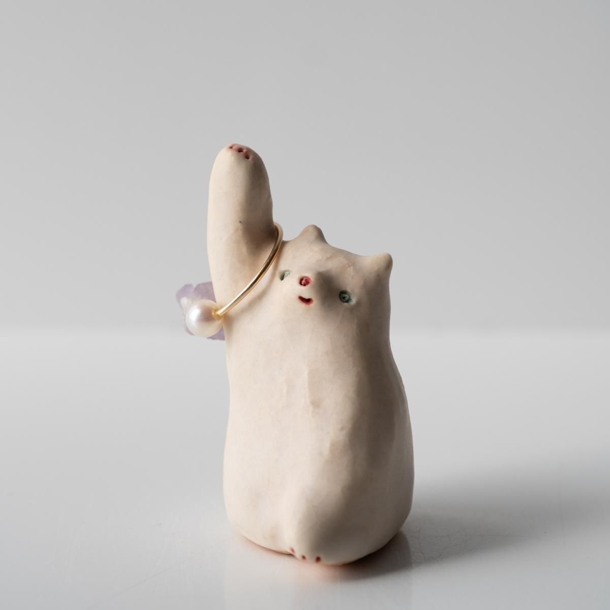 �������ߤ��Ϥ롡cat ring holder ����D