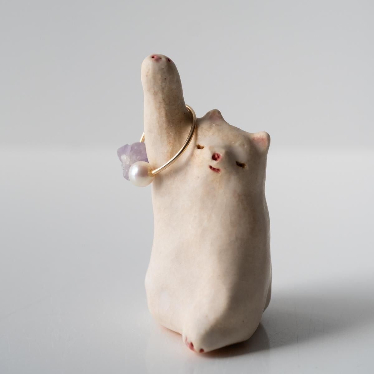 �������ߤ��Ϥ롡cat ring holder ����D