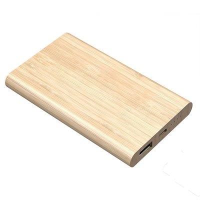 GM850 バンブーモバイルバッテリー 5000mAh (新品） GM850 バンブーモバイルバッテリー 5000mAh | 高級感ノベルティ