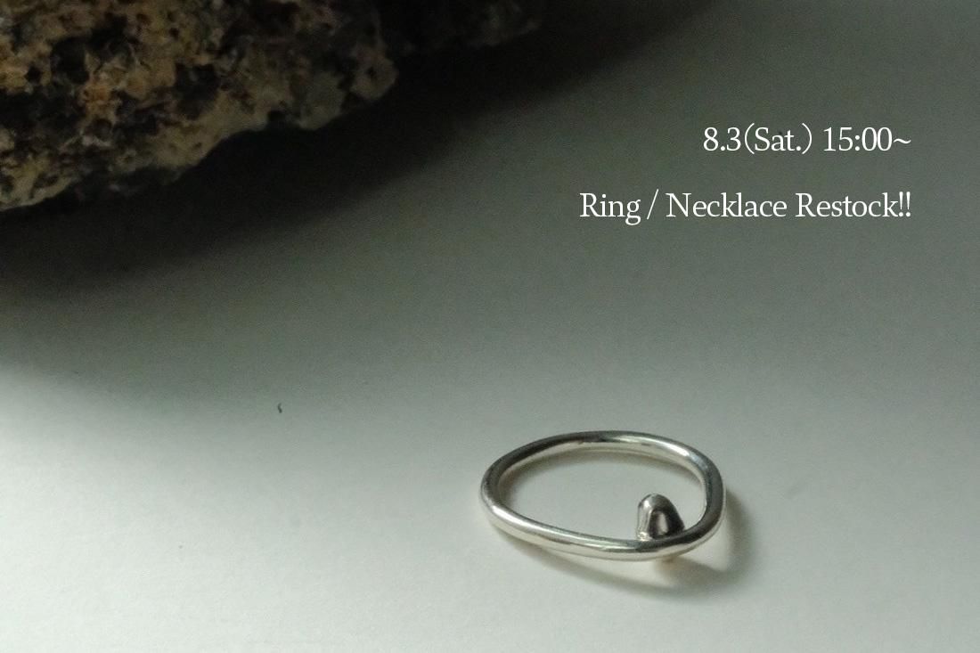 8/3(Sat.)15:00~ Ring / Necklace Restock!! 】 - Paso jewelry