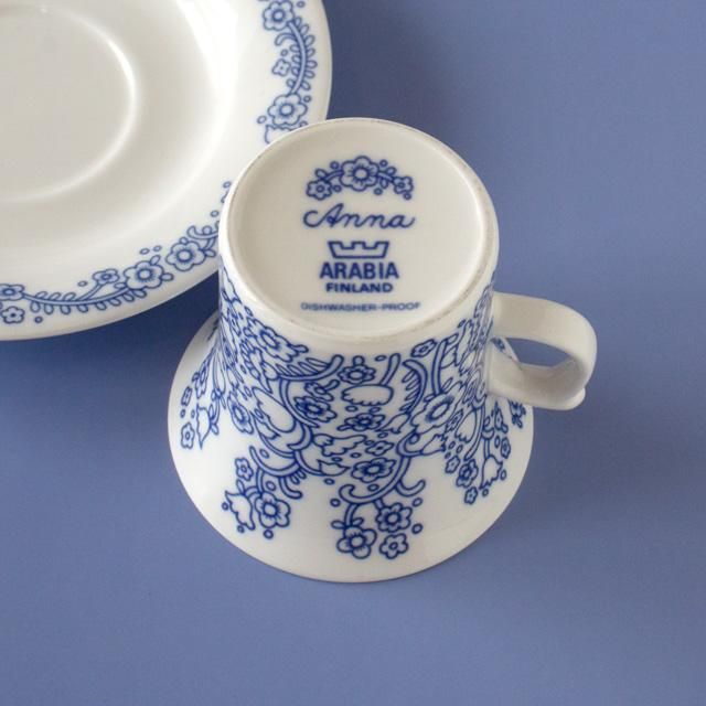 ARABIA Anna アラビア アンナ コーヒーカップ＆ソーサー（Vintage