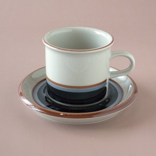 ARABIA Taika アラビア タイカ コーヒーカップ＆ソーサー（Vintage）※コーヒーカップh:6.5cm