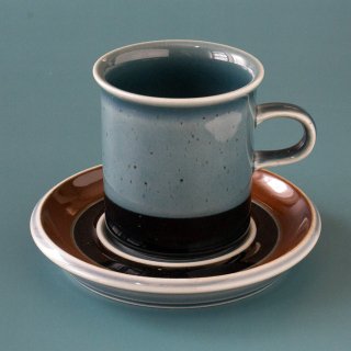 ARABIA Meri アラビア メリ コーヒーカップ＆ソーサー（Vintage）※コーヒーカップh:7.7cm