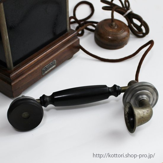 デルビル磁石式甲号卓上電話機（後期型）沖電気製 - レトロな雑貨屋 こっとり堂