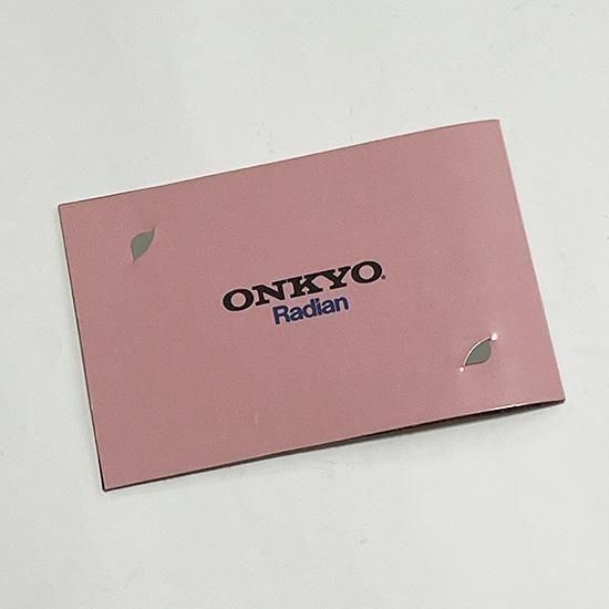 ۻ ƥۥ󥫡 ONKYO Radian̤ѡդ  