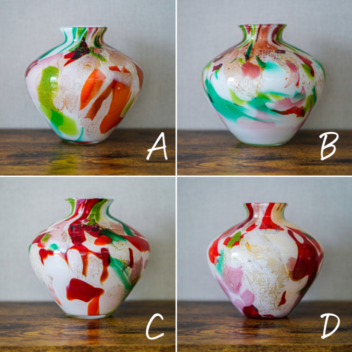 FIDRIO(フィデリオ) potフラワーベース Vase Belly Mixed colours 花瓶