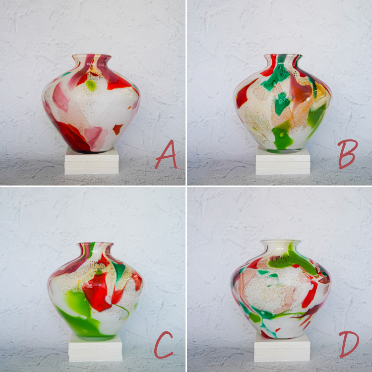 世界的に有名な FIDRIO marble flower vase オランダ 花瓶 マーブル 