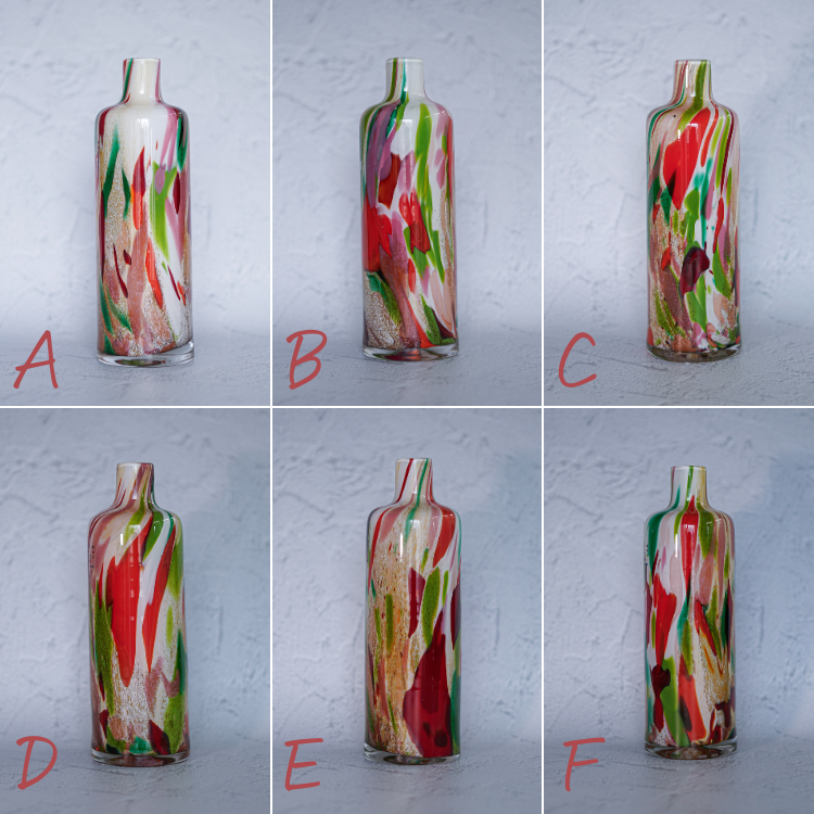 FIDRIO(եǥꥪ) Bottled Vase ե١ Mixed colours  饹 ߥå顼