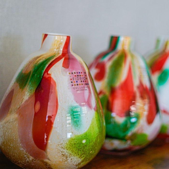 FIDRIO(フィデリオ) Pear Vase フラワーベース Mixed colours