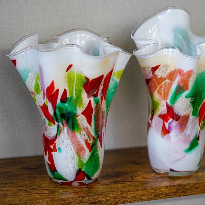 FIDRIO(フィデリオ) Wave フラワーベース Mixed colours 花瓶