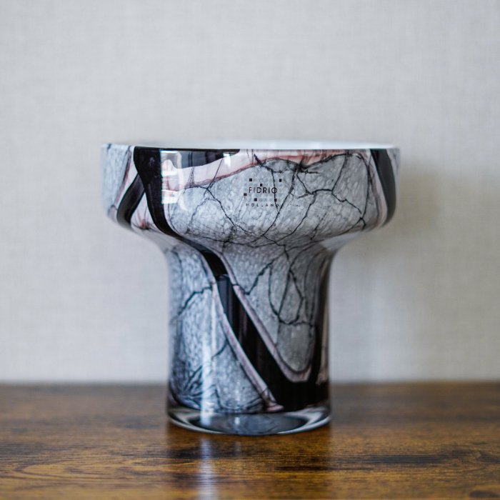 FIDRIO(եǥꥪ) Vase Evoluon small ե١ ONYX FLAME  饹