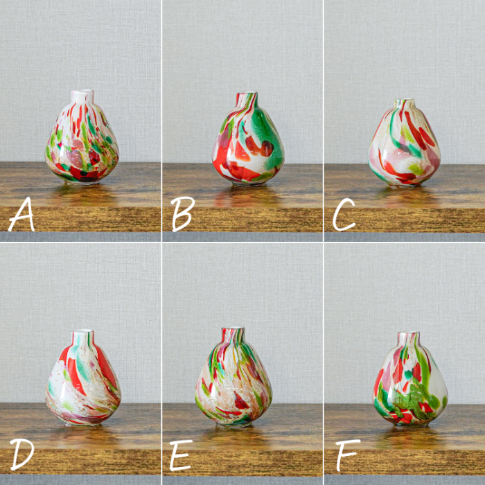 FIDRIO(եǥꥪ)  Pear Vase Small ե١ Mixed colours  饹 ߥå顼