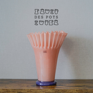 Despots(ǥݥå) Wafflevase glass ե١ pink  饹 ԥ