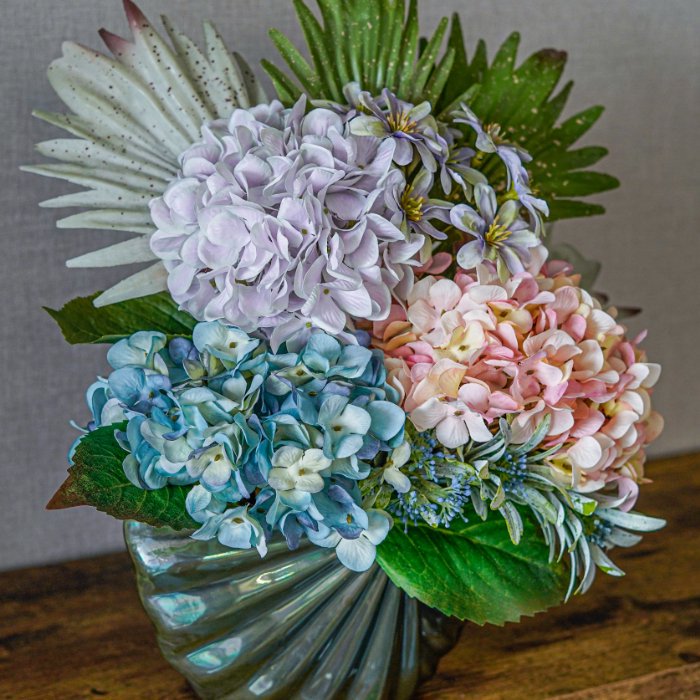 <img class='new_mark_img1' src='https://img.shop-pro.jp/img/new/icons6.gif' style='border:none;display:inline;margin:0px;padding:0px;width:auto;' />Voluminous Hydrangea  ӥ󥸥 ¤ ƥեե ۲ ϥɥ󥸥