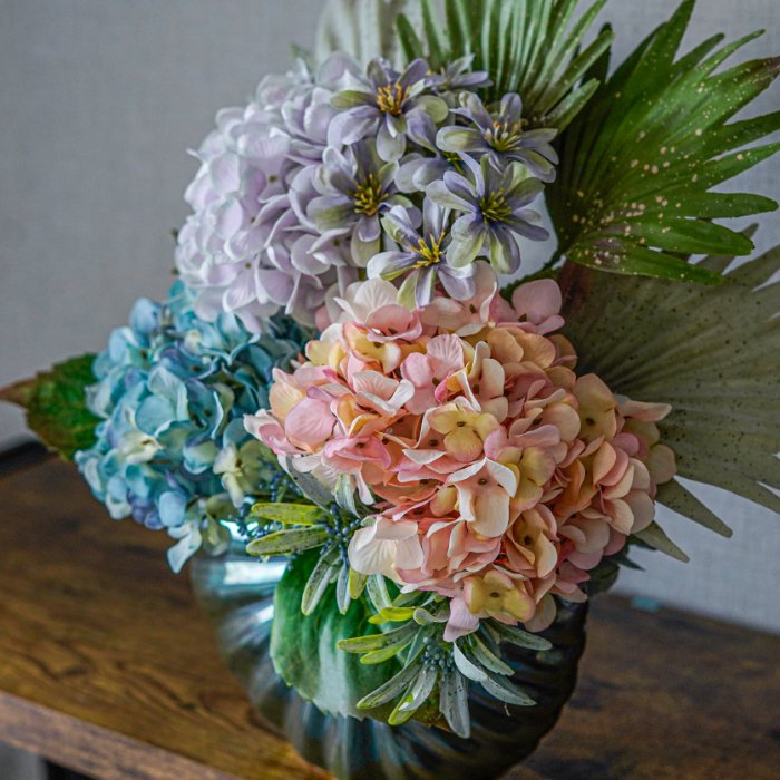 <img class='new_mark_img1' src='https://img.shop-pro.jp/img/new/icons6.gif' style='border:none;display:inline;margin:0px;padding:0px;width:auto;' />Voluminous Hydrangea  ӥ󥸥 ¤ ƥեե ۲ ϥɥ󥸥