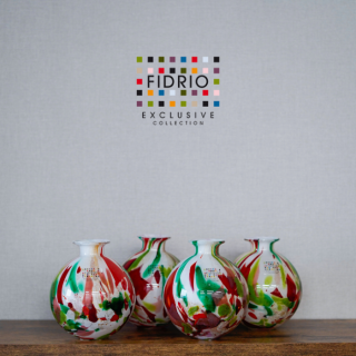 FIDRIO(եǥꥪ) Bolvase with neck H19 ե١ Mixed colours  饹 ե