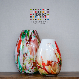 FIDRIO(եǥꥪ) VASE ORGANIC ե١ Mixed colours  饹 ե