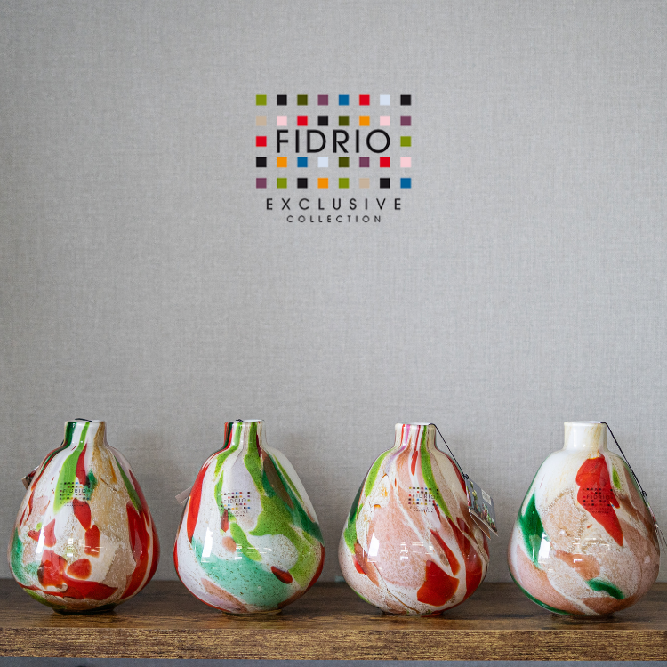 FIDRIO(եǥꥪ) Vase Pear Scissor H20 ե١ Mixed colours  饹