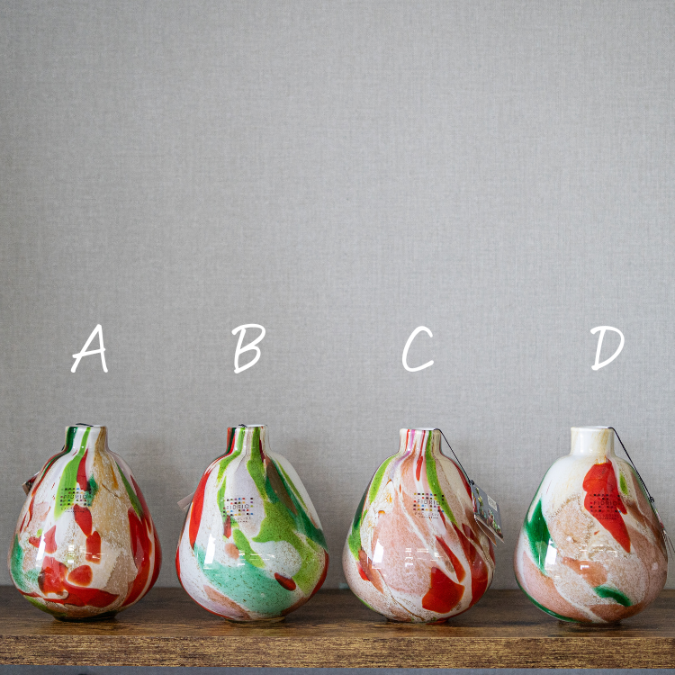 FIDRIO(եǥꥪ) Vase Pear Scissor H20 ե١ Mixed colours  饹