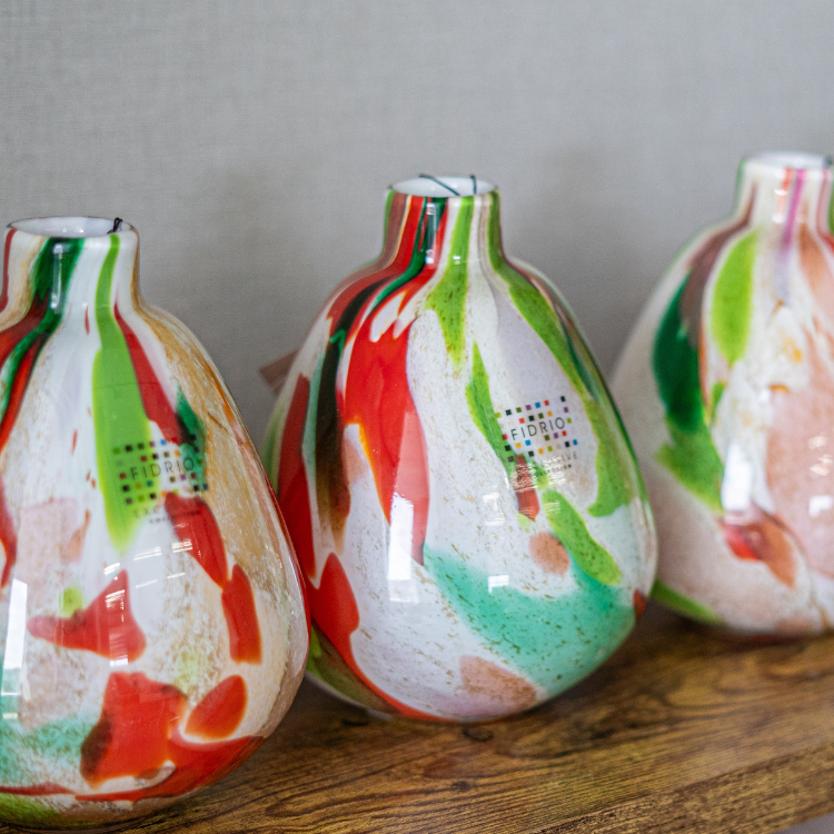 FIDRIO(եǥꥪ) Vase Pear Scissor H20 ե١ Mixed colours  饹