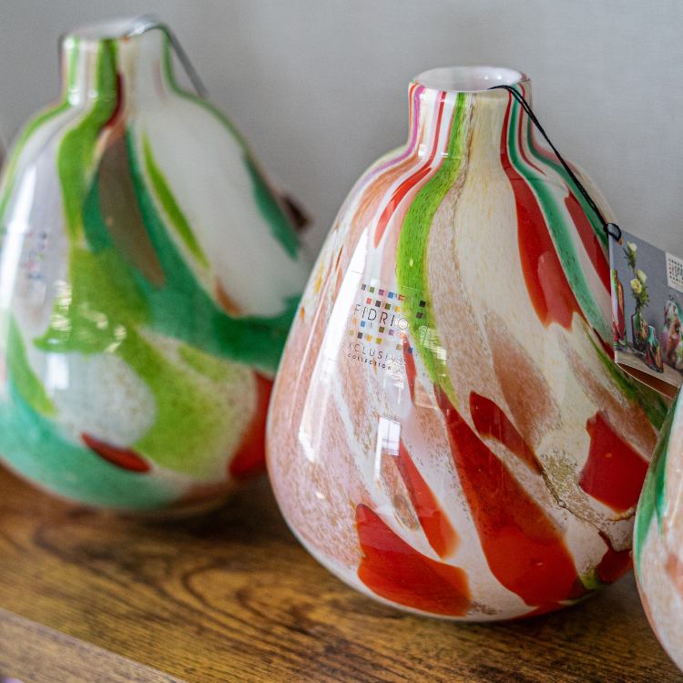 FIDRIO(եǥꥪ) Vase Pear Scissor H20 ե١ Mixed colours  饹