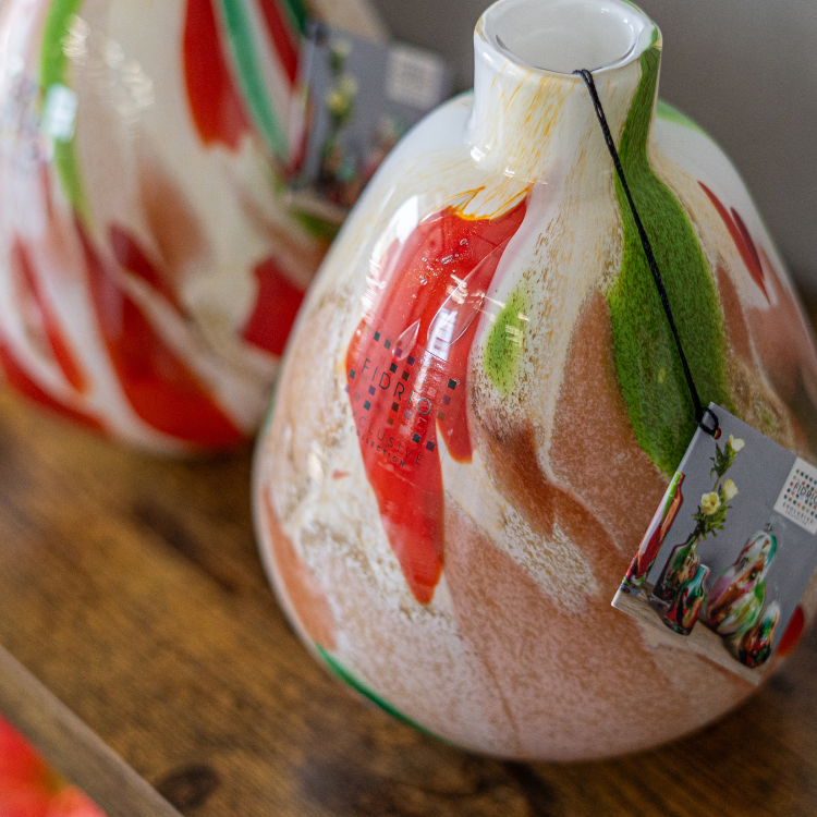 FIDRIO(եǥꥪ) Vase Pear Scissor H20 ե١ Mixed colours  饹