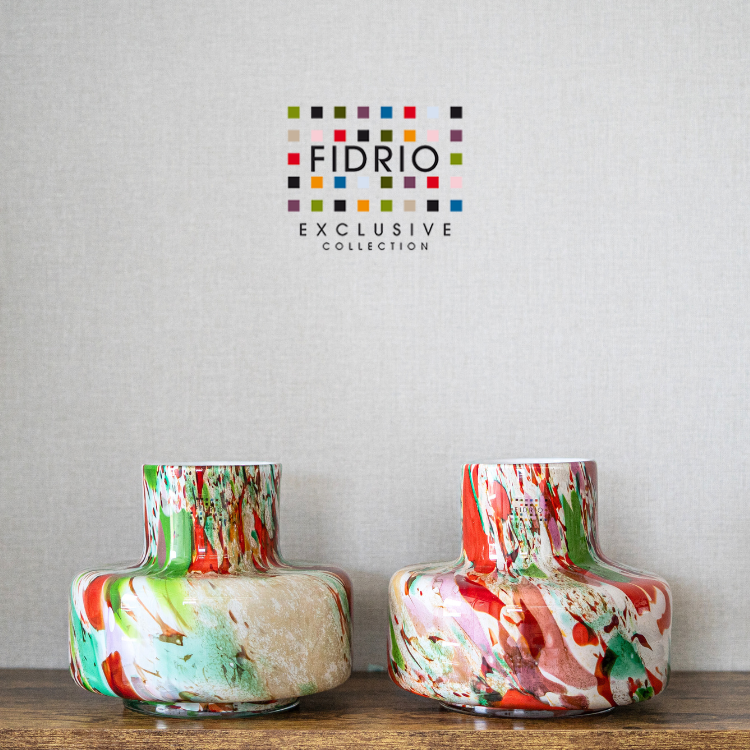 <img class='new_mark_img1' src='https://img.shop-pro.jp/img/new/icons6.gif' style='border:none;display:inline;margin:0px;padding:0px;width:auto;' />FIDRIO(եǥꥪ) Vase TARENTE Large H22 ե١ Mixed colours  饹