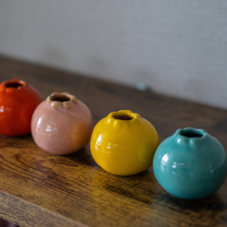 <img class='new_mark_img1' src='https://img.shop-pro.jp/img/new/icons6.gif' style='border:none;display:inline;margin:0px;padding:0px;width:auto;' />Despots(ǥݥå) Vase small pomegranate  ƫ 6 å ԥ  ١  ֥롼