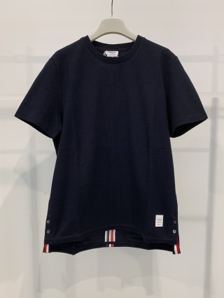 THOM BROWNE. MENS TOPS [color:size/ WHITE:1, 2, NAVY:2]