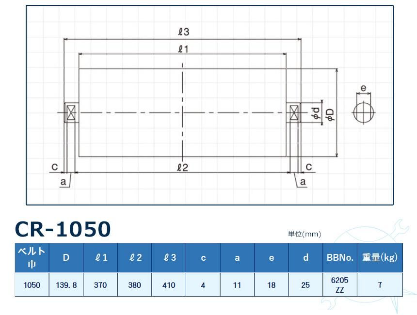 CR-1050 顽 ٥1050mm