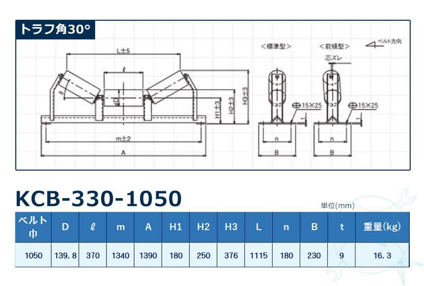 KCB-330-1050 顽 ٥1050mm
