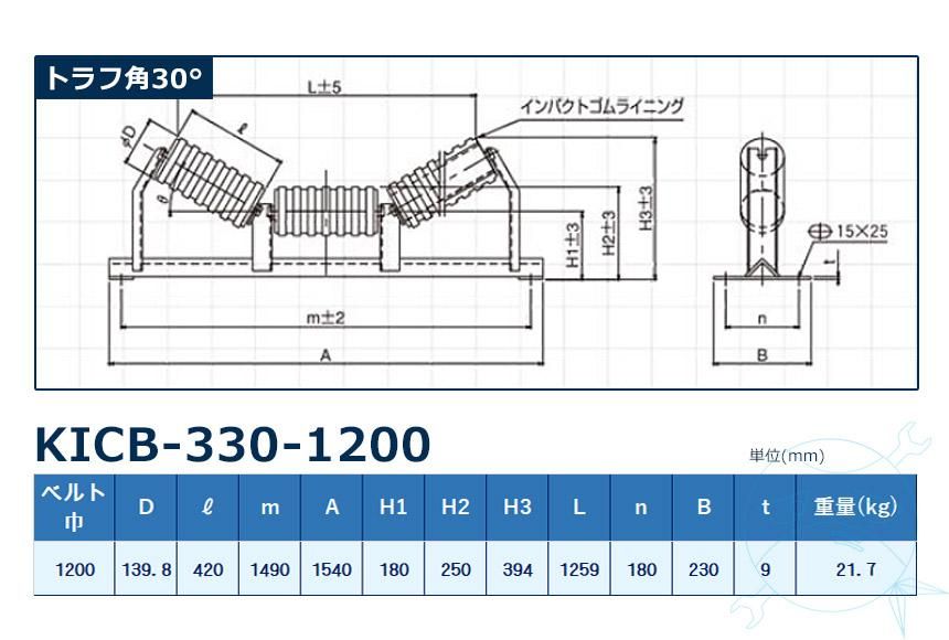 KICB-330-1200 3ѥȥ顼 ٥1200mm