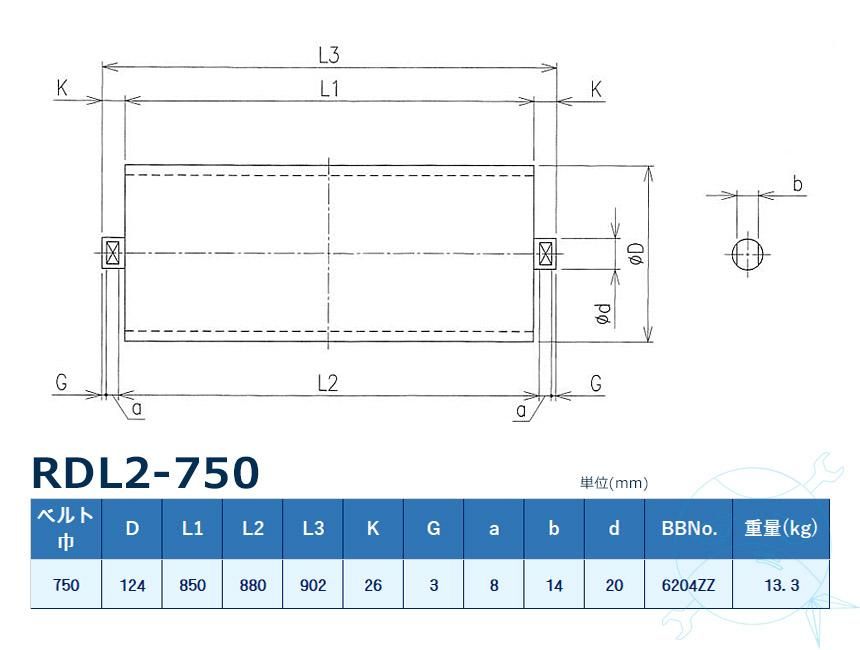 RDL2-750 󥴥쥹 ꥿顼 ٥750mm