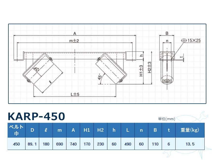 KARP-450 ꥿顼A ٥450mm