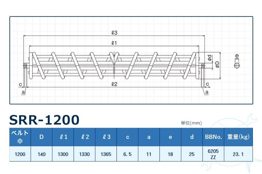 SRR-1200 ѥ꥿顼 ٥1200mm