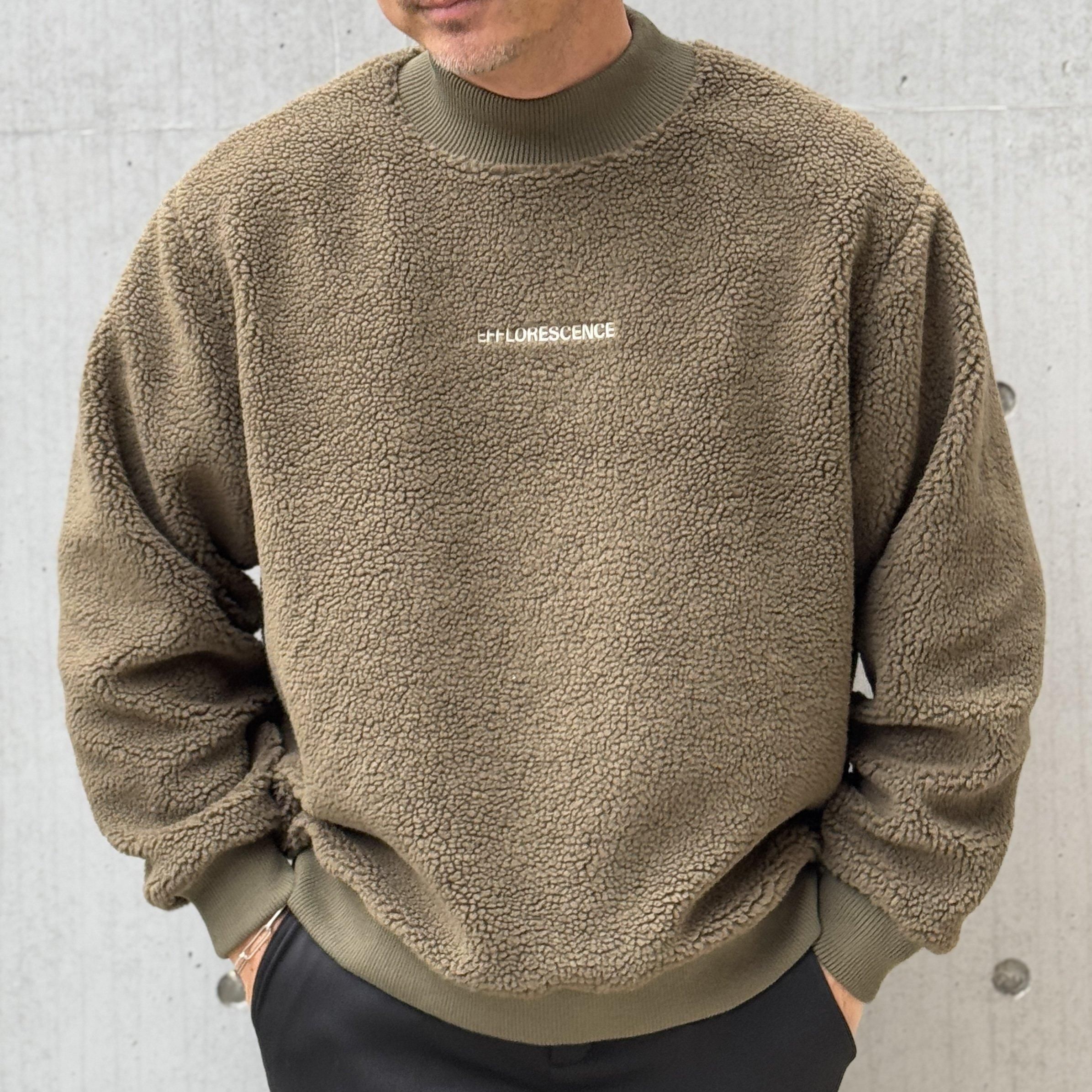 EFFLORESCENCE】60%OFF BOA MOCK NECK - EFFLORESCENCE