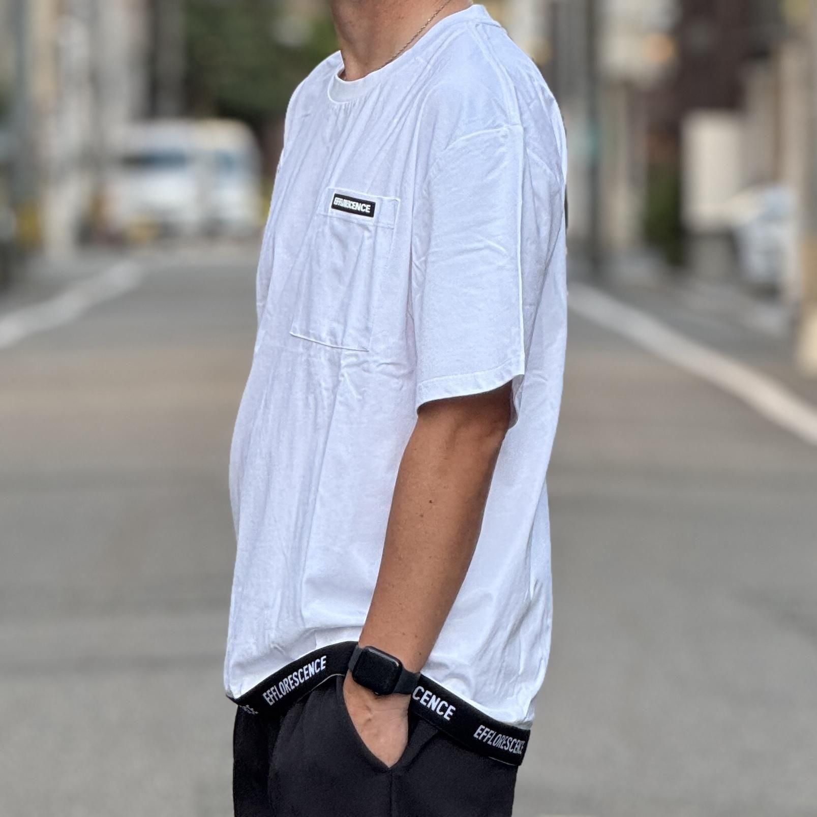 EFFLORESCENCE】POCKET TEE - EFFLORESCENCE