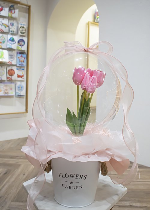 【結婚式 電報/祝電】tulips spring bouquet/チューリップスプリングブーケ